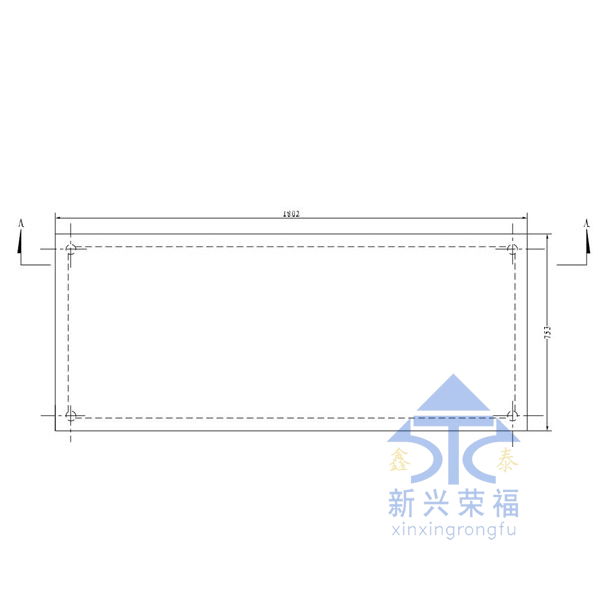 單開(kāi)門調(diào)理柜尺寸圖二